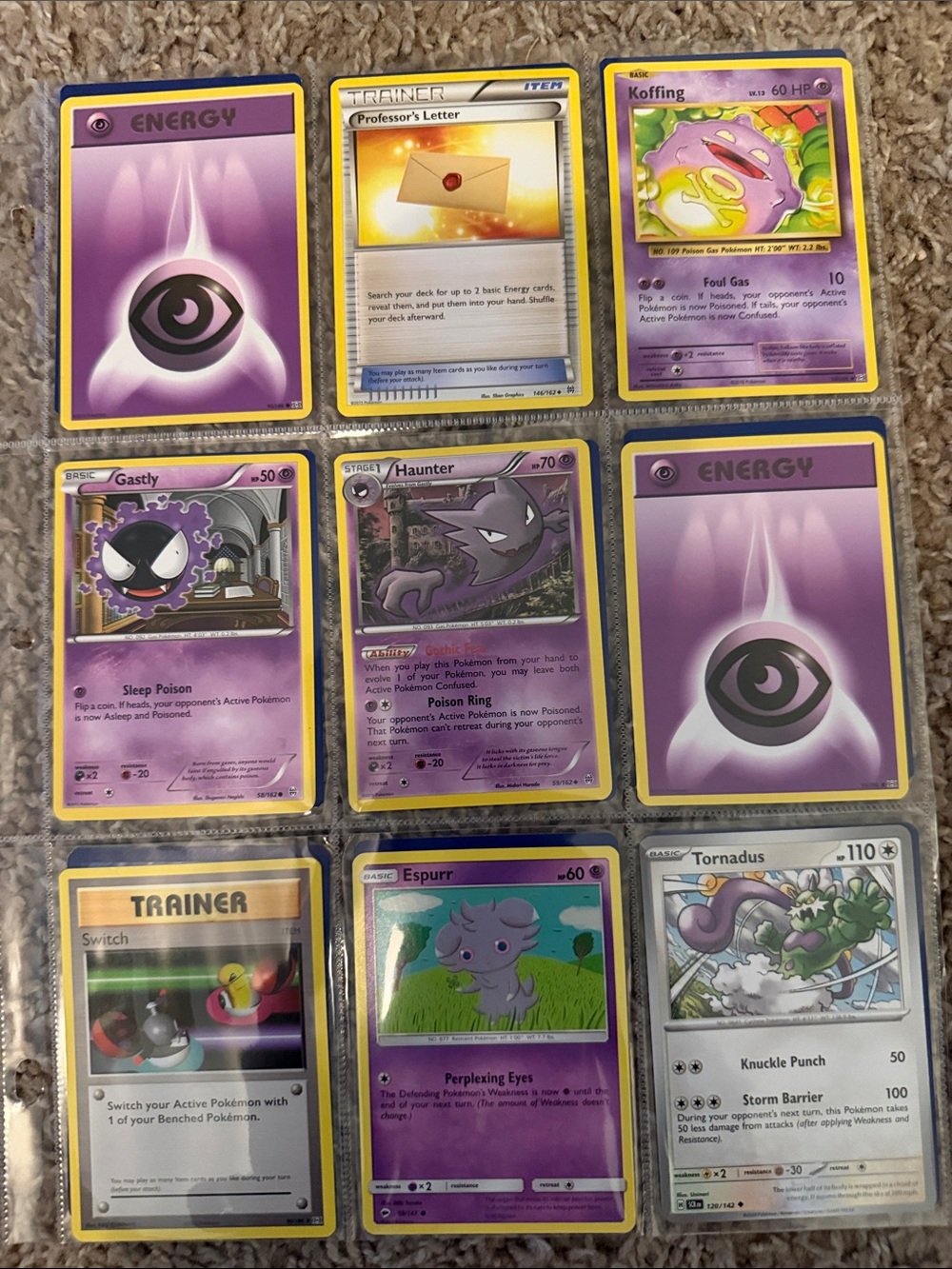 Vintage Pokemon Trading Cards